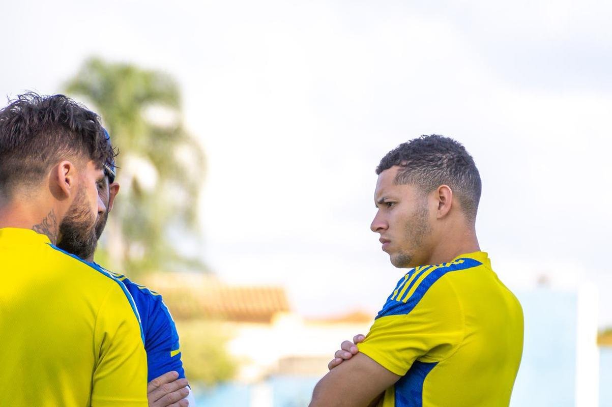 Fotos do treino do Cruzeiro desta sexta-feira, 3 de setembro, na Toca da Raposa II