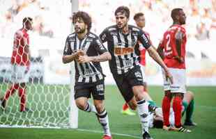 Semifinal do Campeonato Mineiro de 2019: Atltico empatou o primeiro jogo com o Boa Esporte, fora de casa, por 0 a 0, e venceu o segundo jogo, em casa, por 5 a 0.