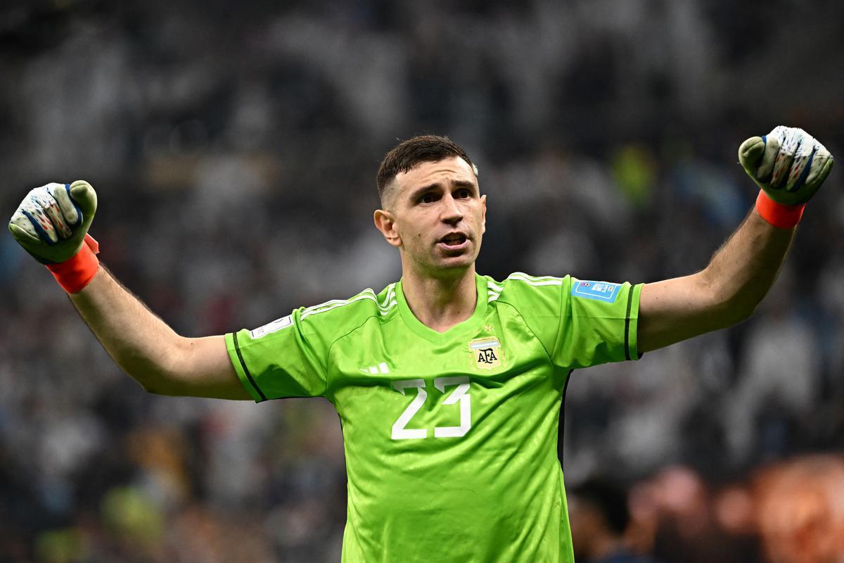 Argentina venceu a Frana por 4 a 2 nos pnaltis, depois de empate por 3 a 3, e finalmente soltou o grito de tricampe do mundo