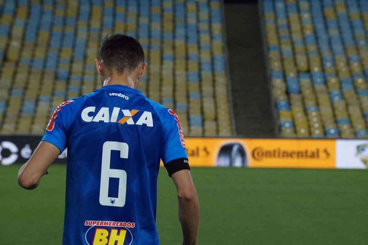 Fotos do treino do Cruzeiro no Maracan antes de jogo de ida da final da Copa do Brasil