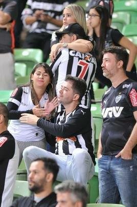 Torcedores do Atltico saram revoltados do Independncia com eliminao prematura na Sul-Americana