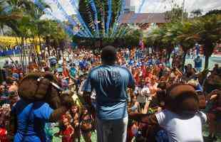 Parque aqutico do Cruzeiro, no Barro Preto, tambm recebe festejos de carnaval