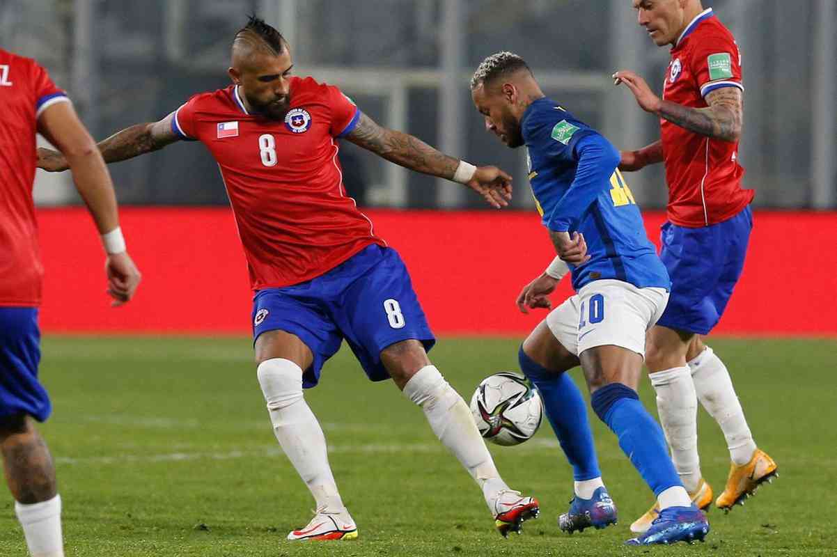 Chile X Brasil: Veja Fotos Do Jogo Pelas Eliminatórias - Superesportes