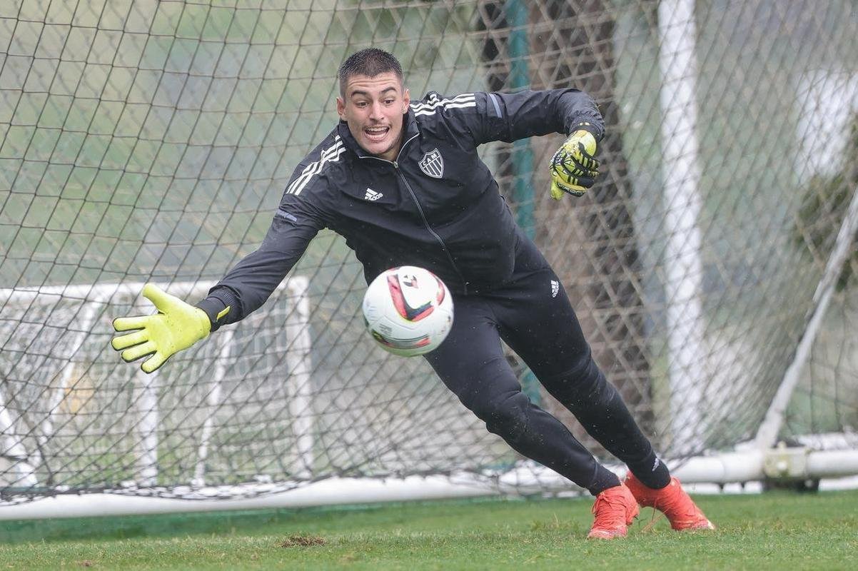 Treino do Atltico na Cidade do Galo, na manh desta tera-feira (24/1).
