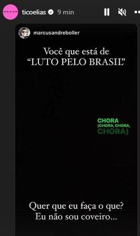 Ex-volante Elias, que jogou por Atltico, Corinthians e Flamengo; manifestaes de esportistas com a vitria de Lula na eleio para presidente do Brasil