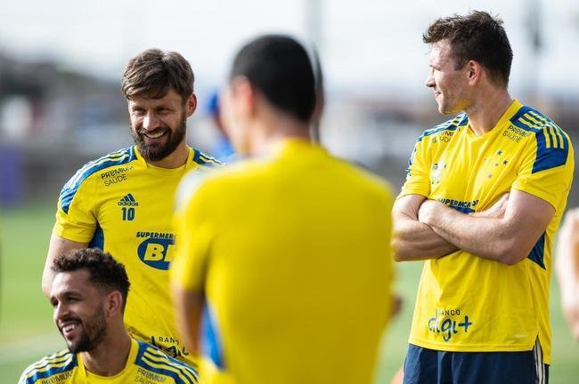 Fotos do treino do Cruzeiro desta segunda-feira (9/8)