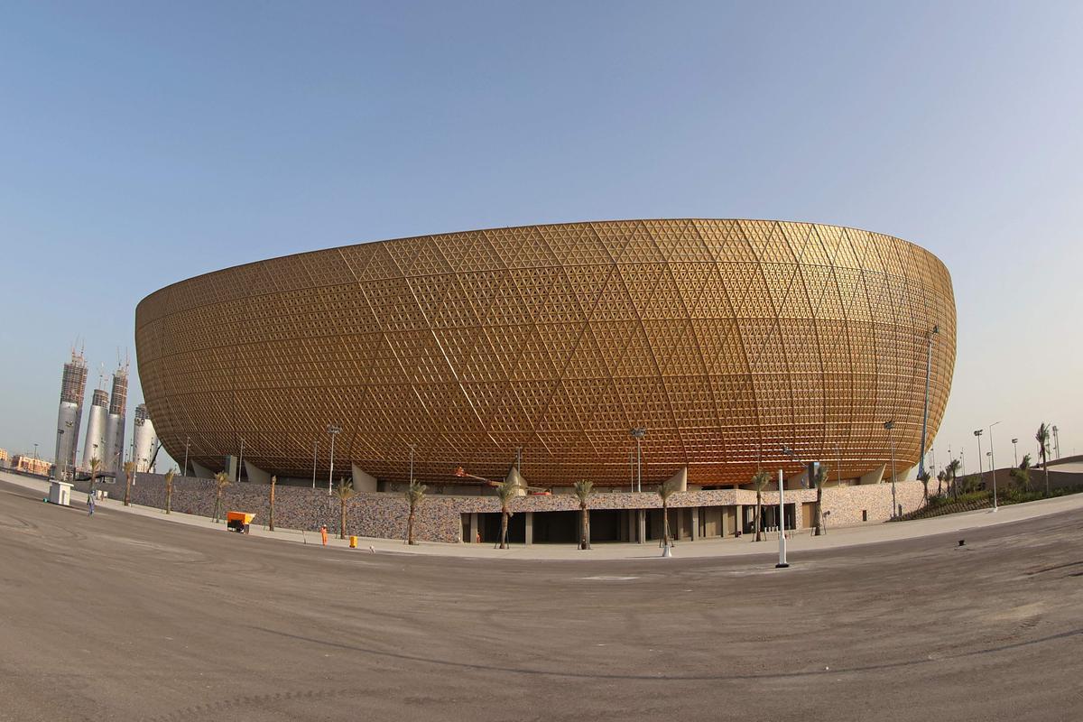 Estdio Lusail: arena para 80 mil torcedores  a maior dentre as oito do Mundial do Catar e vai receber pelo menos duas partidas da Seleo Brasileira
