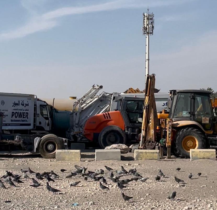 Cenas da rea Industrial, regio pobre de Doha habitada por imigrantes