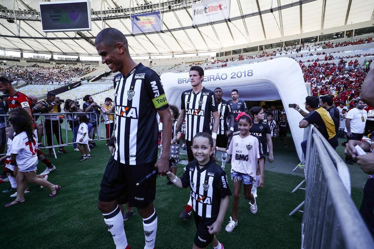Imagens do duelo entre Flamengo e Atlético, no Maracanã, pela 26ª rodada do Brasileiro