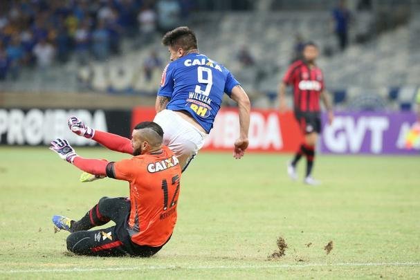Fotos da partida entre Cruzeiro e Atltico-PR no Mineiro