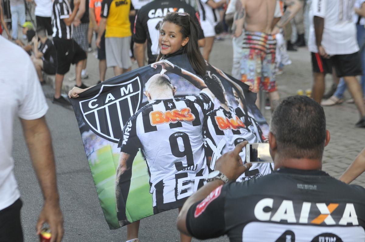 Torcida foi em grande nmero ao jogo no Independncia