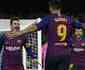 Ex-parceiros de ataque, Messi e Surez se enfrentam no sbado