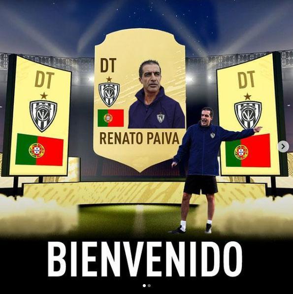 Renato Paiva, treinador (Independiente del Valle, do Equador)