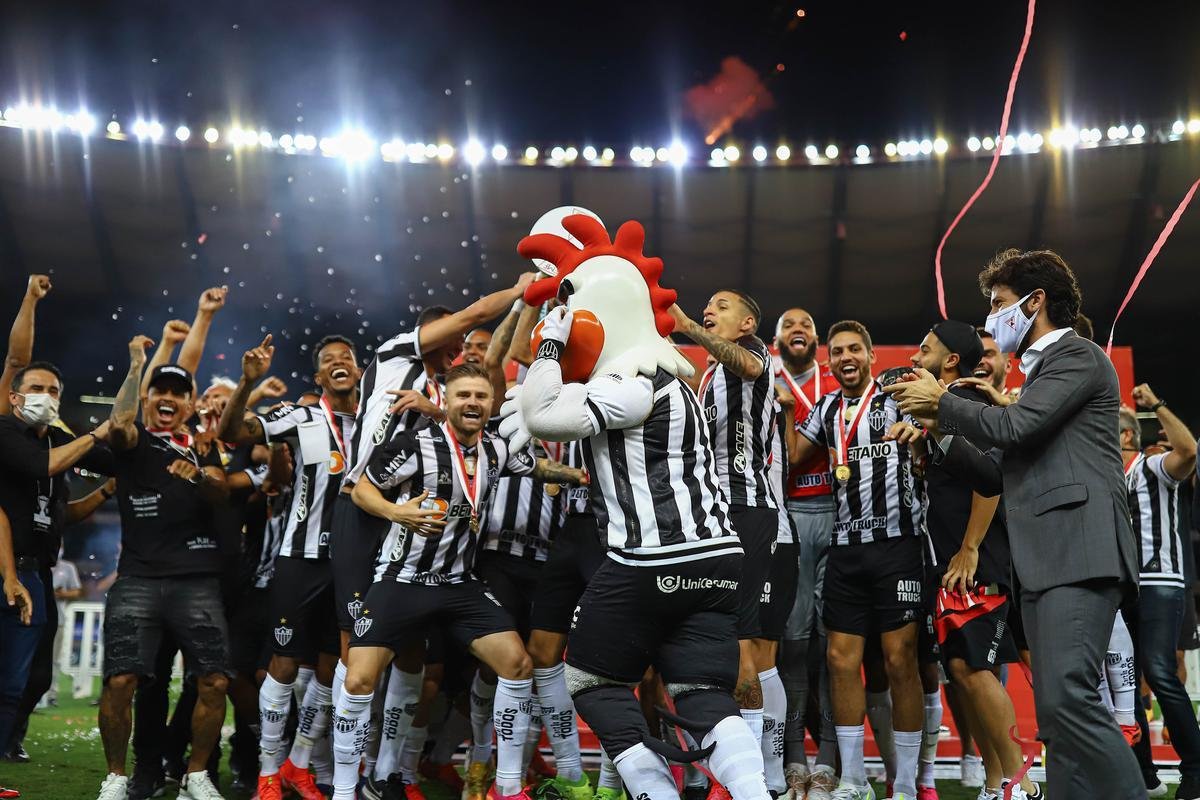 Fotos da festa do Atltico no Mineiro com a conquista do bicampeonato mineiro
