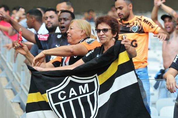 Torcida do Atltico esteve presente no Mineiro, no clssico contra o Cruzeiro