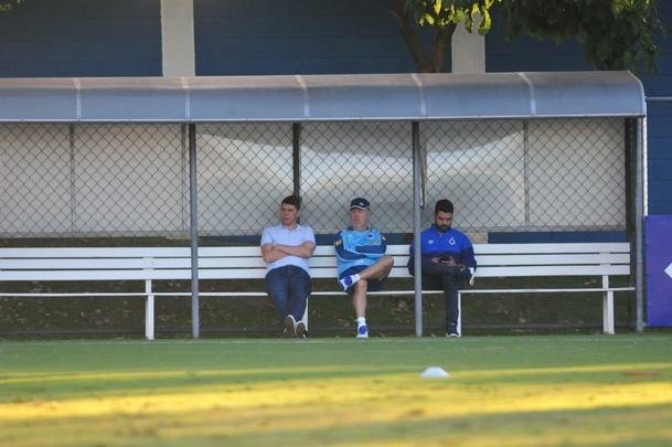 Cruzeiro se reapresentou na Toca II após classificação às quartas de final da Copa do Brasil