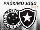 Torcida do Cruzeiro se revolta com escudo preto em arte do Botafogo