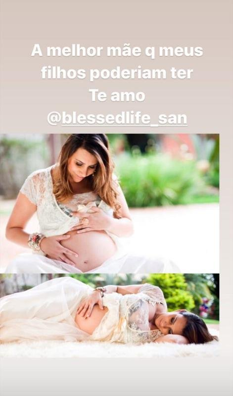 Fbio, goleiro do Cruzeiro, homenageou a esposa e a me