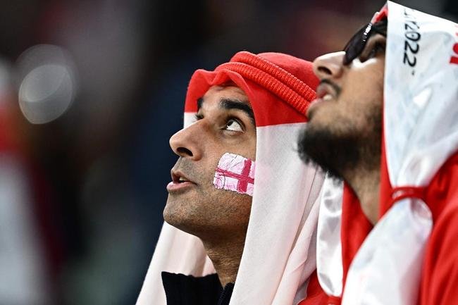 Torcidas de Inglaterra e Frana no duelo pelas quartas de final da Copa do Mundo do Catar