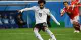 De pnalti, Mohamed Salah diminuiu o marcardor e fez o 'gol de honra' egpcio