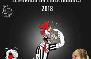 Ausncia do Atltico na Libertadores 2018 gerou provocaes e brincadeiras de cruzeirenses