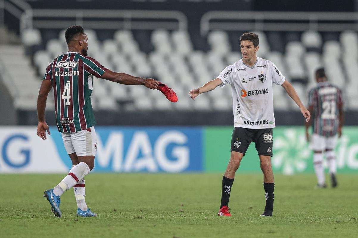 Fluminense e Atltico se enfrentaram nesta quinta-feira (26), em jogo de ida das quartas de final da Copa do Brasil
