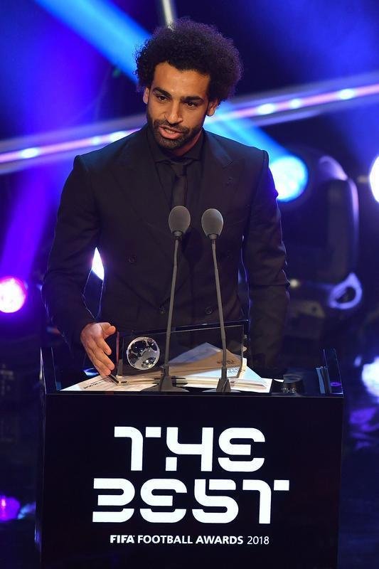 Gol mais bonito - Egpcio Mohamed Salah vence prmio Pusks por gol mais bonito da temporada, marcado sobre o Everton em 2017
