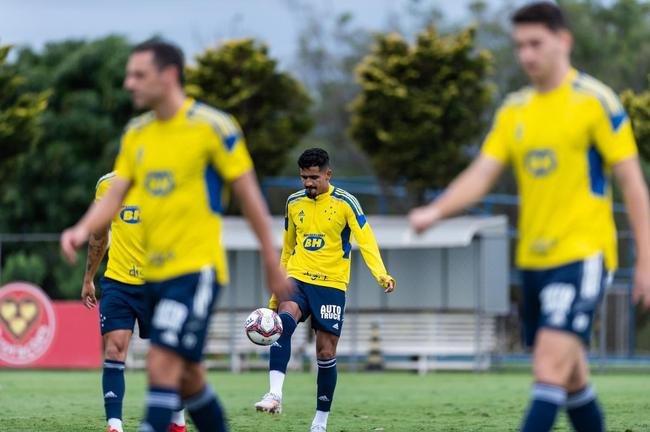 Fotos do treino do Cruzeiro nesta quarta-feira (20/10) na Toca II