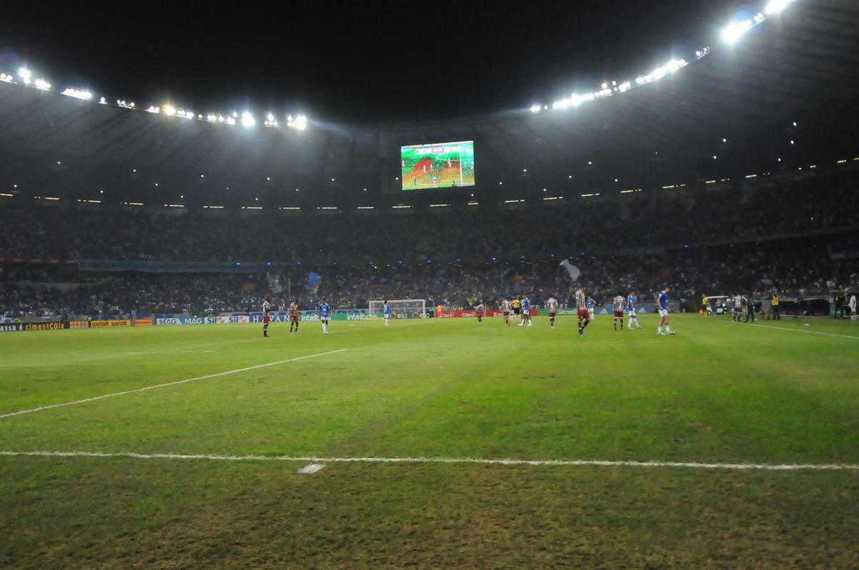 Fotos do jogo de volta das oitavas de final da Copa do Brasil, no Mineiro, entre Cruzeiro e Fluminense (Juarez Rodrigues/EM/DAPress)