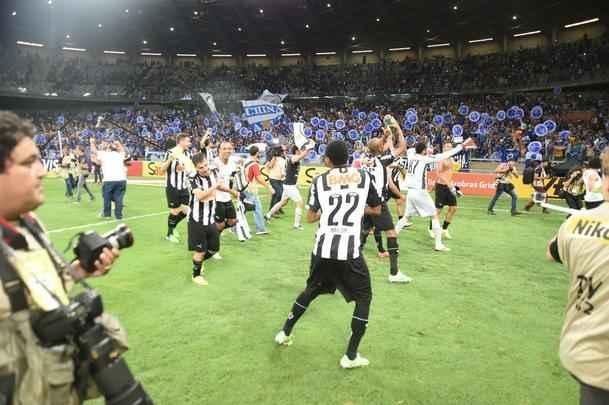 Imagens da deciso entre Cruzeiro e Atltico no Mineiro