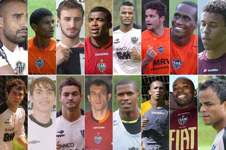 Com nomes conhecidos do cenário nacional, elenco do Atlético