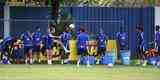 Cruzeiro treinou na tarde desta quarta-feira, na Toca da Raposa II (Ramon Lisboa/EM D.A Press)