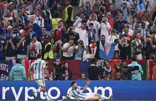 Messi abriu o placar para a Argentina sobre a Frana na final da Copa do Mundo. Veja o gol de pnalti por todos os ngulos