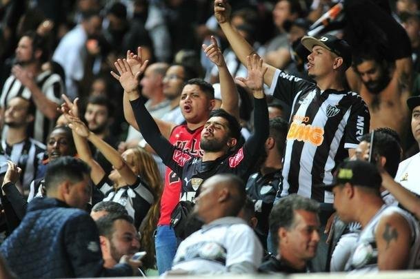Fotos da torcida do Atltico na vitria por 2 a 0 sobre o Botafogo, no Independncia, pela Sul-Americana