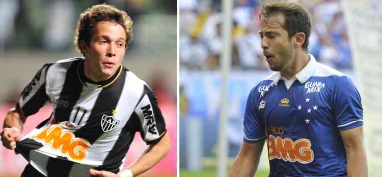 (Foto: Bernard e Éverton Ribeiro foram duas importantes vendas respectivamente de Atlético e Cruzeiro nos últimos dez anos)