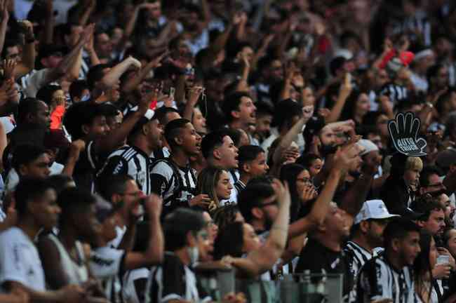 Fotos da torcida do Atlético na partida diante do Goiás, no Mineirão, pela 23ª rodada do Campeonato Brasileiro