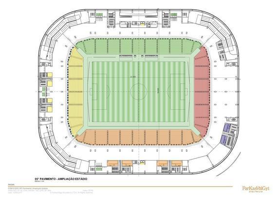 Novas imagens do projeto da Arena do Galo obtidas pelo Estado de Minas e pelo Superesportes