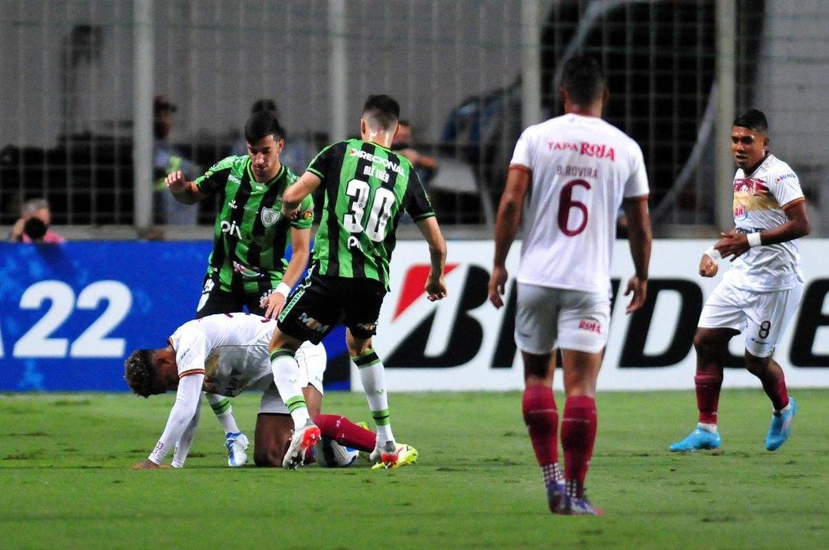 Fotos do jogo entre Amrica e Tolima, no Independncia, em Belo Horizonte, pela terceira rodada do Grupo D da Copa Libertadores 2022