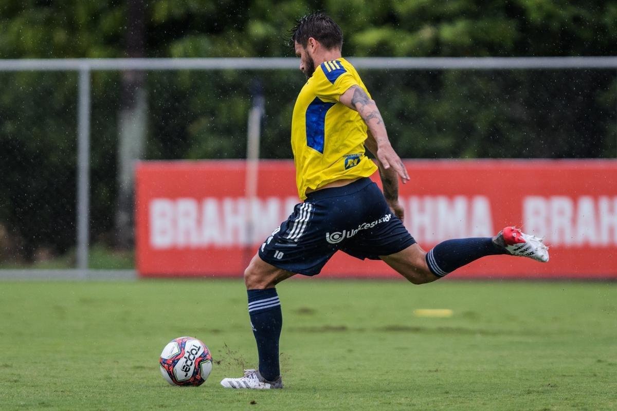 Fotos do treino do Cruzeiro nesta quinta-feira (11/11)