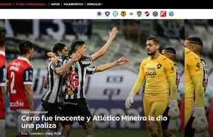 Versus (Paraguai) - Cerro foi inocente e Atltico Mineiro o goleou