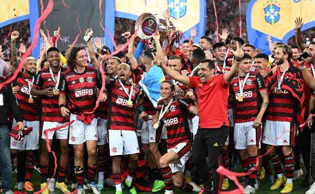 Mais um trofu! Festa do Flamengo com o tetra da Copa do Brasil