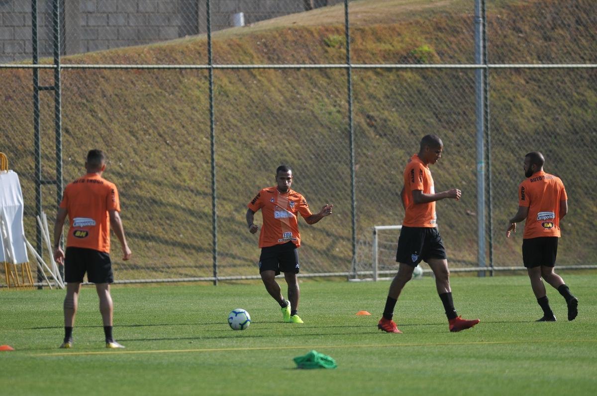 Atltico treinou nesta tera-feira, em preparao para enfrentar o Botafogo