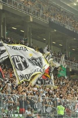 Torcida atleticana lotou o Independência, nesta quarta-feira, para a estreia em casa pela Copa Libertadores