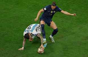 As melhores imagens da final da Copa do Mundo entre Argentina e Frana, no Estdio Icnico de Lusail, no Catar