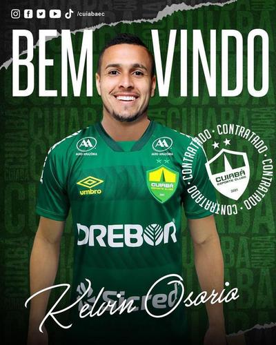 Kelvin Osorio, meio-campista (Cuiabá)