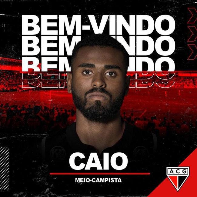 O Atltico-GO anunciou a contratao do volante Caio Vincius, que estava no Fluminense
