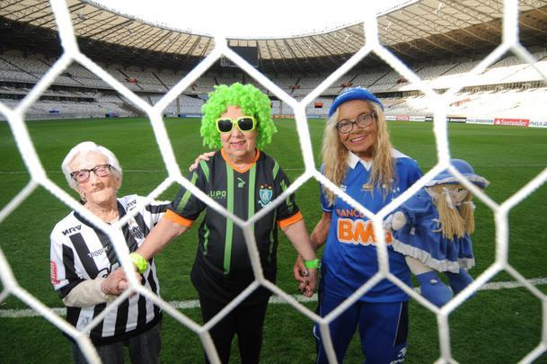 Salom, torcedora icnica do Cruzeiro, morreu nesta tera-feira