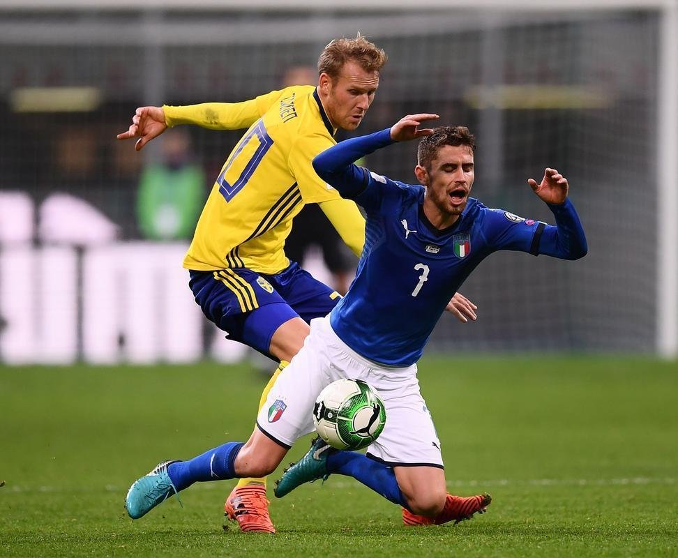 Itlia empata em Milo com a Sucia, por 0 a 0, e fica fora da Copa pela terceira vez na histria