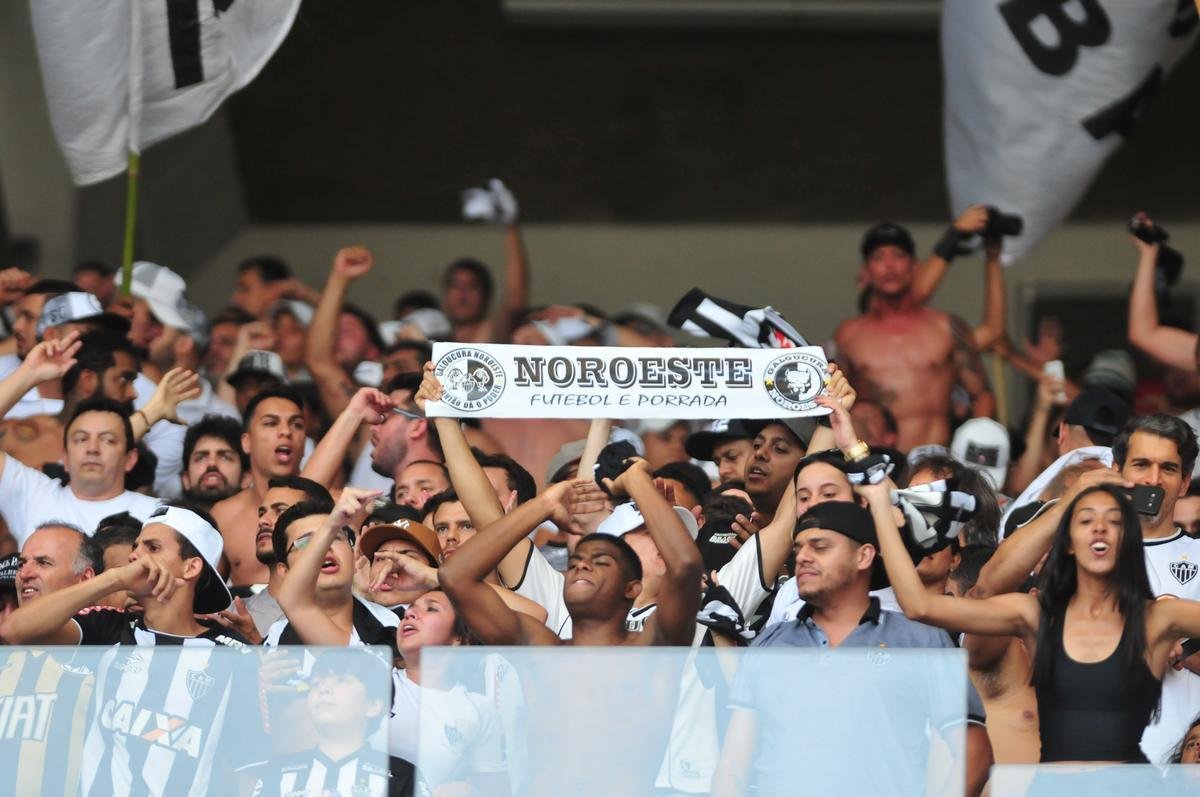 Torcida do Atltico esteve presente no Mineiro, no clssico contra o Cruzeiro