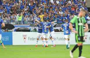 Cruzeiro 1x0 Amrica (5 rodada do Campeonato Mineiro de 2018): Arrascaeta, de voleio, marcou o gol da vitria do Cruzeiro. Mineiro recebeu 50.794 presentes (47.174 pagantes) no dia 4 de fevereiro. Renda foi de R$ 608.231,00.